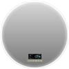 Leroy Merlin Specchio con illuminazione integrata completo di faretto bagno tondo L 80 x H 80 x P 2.5 cm