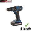 DEXTER Trapano a percussione a batteria DEXTER DT-CD 18/44-2 Li-i (1x2,5 Ah) 18V 2.5Ah, 1 batteria + valigetta in plastica