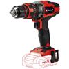 Einhell Trapano a percussione a batteria EINHELL TE-CD 18/50 Li-i-Solo 18V, batteria non inclusa + valigetta in plastica