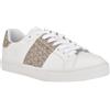 Calvin Klein Sneaker Gwena Donna, Whilte Logo Multi 142, 36 EU