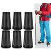 Yzmmxz 6 cuscinetti in gomma Nordic Walking - per tutti i bastoncini fino a 11 mm di diametro