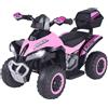 Globo Macchina Elettrica per Bambini 3+ Anni Quad Elettrico Rosa Espidko 42899