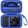 Elonbo Custodia per fotocamera Sony RX100 VII/ VI/ V/ IV/ III, blu