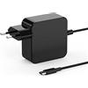 VUOHOEG Caricatore USB C 65W Alimentatore Type C per ASUS Caricabatterie 20V 3,25A