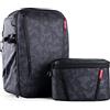 PGYTECH OneMo 2 25-33L Zaino Fotografico con Borsa a Tracolla per Laptop da 16,5 per Fotografi, Zaino DSLR Impermeabile per Canon/Nikon/Sony/DJI Mini 4 Pro/DJI Avata 2/Mavic 3/FPV, Camo
