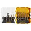 DeWalt, Tough Case pequeña con 13 brocas para metal HSS, G EXTREME 2 1,5a 7mm