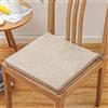 Hruile Cuscino per sedia con laccetti, cuscino quadrato per sedia con fodera rimovibile, per ufficio, soggiorno, cucina, auto, poltrona, divano, cuscino per seduta tatami, cuscino per seduta (35 x 35