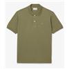 Lacoste Polo M/M Verde Kaki Uomo