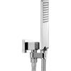 BOSSINI - FLAT-ONE kit supporto orientabile con presa acqua, duplex e flessibile a scelta [varie finiture] - C55015/C55023
