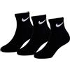 NIKE CALZE 3 PACK ANKLE BAMBINO