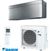 Daikin Climatizzatore Condizionatore Stylish Silver 9000 Btu FTXA25BS+RXA25A9 R32 Wi-Fi
