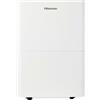 Hisense Deumidificatore Portatile per la casa muffa 16 Litri in 24 Ore Tanica 4.2 Litri Timer Wi-Fi colore Bianco - D16HW