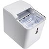 Melchioni Macchina del Ghiaccio Fabbricatore Ghiaccio Potenza 120 watt Capacità 1,6 Litri colore Bianco - CUBIK