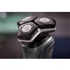 Philips Rasoio Elettrico a 3 Testine Rotanti Trimmer Ricaricabile Wet & Dry colore Grigio - S5887 10 SHAVER Series 5000
