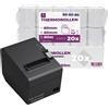 LYNNE PAYMENT SOLUTIONS LYNNE - Rotoli Cassa 80x80 Termica Fiscale - Rotolini carta termica 80x80x12 - R