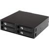 ‎StarTech.com StarTech.com Backplane mobile per rack hot-swap 5,25" a 4 alloggiamenti HDD SATA
