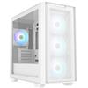 Asus A21 Plus TG ARGB White Mini Tower No-Power Vetro Temperato minITX/mATX