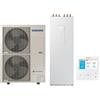 Samsung Pompa di Calore Aria-Acqua Splittata ClimateHub Samsung AE120RXYDEG/EU + Bollitore AE260RNWMEG/EU di 260 litri con Comando Incluso