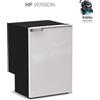 Vitrifrigo C115i CHR HP Frigo-Freezer, Porta singola, 115 Litri, Grigio, Luce LED, Vent Position, A x L x P 76.6x52.5x56 cm