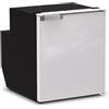 Vitrifrigo C62i CHR Frigo-Freezer, Porta singola, 62 Litri, Grigio, Luce LED, Vent Position, A x L x P 53x45x54,2 cm