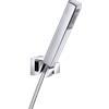 BOSSINI - CUBE kit supporto orientabile con presa acqua, duplex e flessibile a scelta [varie finiture] - C51001/C51023