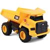 Caterpillar Giocattolo Power Haulers Camion della Spazzatura Veicolo da Costruzione, Colore Giallo, Nero, 82266