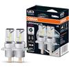 OSRAM LEDriving HL EASY ≜ H4/H19, lampada LED abbaglianti e anabbaglianti, bianco freddo 6500K, nessun accessorio necessario, solo per uso fuoristrada - no ECE, 2 lampade
