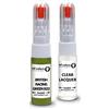 SD COLORS Bretagna Racing Green B22 compatibile con Mini New Touch Up Paint Pen Kit di riparazione 20 ML GRAFFI, codice colore B22 Bretagna Racing Verde (vernice e lacca)