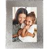 Lawrence Frames Cornice portafoto in metallo argentato 12,7 x 17,8 cm, design martellato