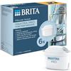 BRITA Filtro acqua rubinetto MAXTRA PRO Pure Performance (ex All-in-1) confezione da 6 filtri - Riduce cloro, calcare, PFAS e metalli, filtro originale compatibile con caraffa acqua filtrante BRITA