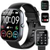 uaue Smartwatch Uomo Donna, 1.91" Orologio Fitness con Effettua/Risposta Chiamate, 110+ Sportive Fitness Tracker con Contapassi Sonno Cardiofrequenzimetro, Impermeabil Orologio Smart Watch per Android iOS