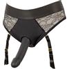 You2Toys Strap-on Set with Suspender Briefs Black