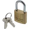 CISA 121011300, Lucchetto Arco Lungo Locking Line, Ottone, 30 mm