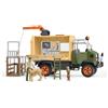 schleich WILD LIFE 42475 set da gioco (SCHLEICH Wild Life Animal Rescue Large Tr