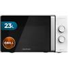 Cecotec Forno a Microonde con Grill ProClean 4110 da 23 Litri, 700W di potenza, 800W di Grill, rivestimento Ready2Clean, tecnologia 3D Wave, timer 30mins, porta Full Crystal