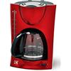 Efbe-Schott Team Kalorik Sc KA 1050 R Caffettiera, 900 W, 1.25 Litri, Metallo/Plastica/Vetro, Rosso
