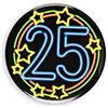 PD-Party- Distintivo Neon, Multicolore, 7013304