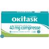 OKI Dompé Okitask 40mg Ketoprofene Sale di Lisina Antinfiammatorio Senz'Acqua, 10 Compresse Rivestite con Film