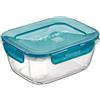 Bormioli Rocco 18x14 cm - Frigoverre Evolution Contenitore Per Alimenti Ermetico Rettangolare In Vetro Temperato