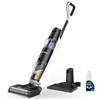 JASHEN F12 Aspirapolvere senza fili a umido e a secco, funzione autopulente, serbatoio dell'acqua pulita da 800 ml, fino a 35 minuti, con funzione di supporto, display a LED, mop per pavimenti duri