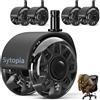 Sytopia Ruote per sedia da ufficio 10 mm x 22 mm, rotelle per sedie da ufficio g