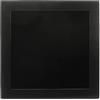 MIJOMA Salvadanaio 3D con cornice frontale trasparente maialino (nero)