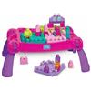 Mattel Mega Bloks Buildand Imparare da Tavolo, Colore Rosa e Viola, 30 Pezzi FFG22 (d7y