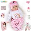 ZIYIUI Realtà neonatale Vinile in Silicone Morbido 55 cm 22 Pollici Bambolina Re
