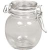 Rayher 56614000 - Mini Bicchiere con Coperchio Ribaltabile, 6,5 cm, Altezza: 9 cm, Superficie Superiore: 3,5 cm