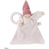 Straccetto con anello Nanchen, 3 rosa