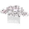 Lovelegis Pettine da sposa in strass - fermaglio a pettinino - accessori - acconciature capelli - matrimonio - damigella - Idea regalo Natale e compleanno