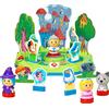 Chicco Fabulous il Creastorie, Cantastorie per Bambini 2 Anni, 6 Anni, in 4 Lingue, 10 Personaggi, 4 Modalità, 90 Min di Contenuti, Ispirato al Metodo Montessori, Ascolta e Crea Storie