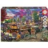 Educa - Puzzle da 6000 pezzi per adulti | 6000 In bicicletta ad Amsterdam. Include il servizio parti smarrite. Misure: 156 x 107 cm. Dai 14 anni (20330)