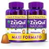 ZzzQuil Natura, Melatonina Per Dormire, Integratore con Melatonina pura ed Estratti Di Valeriana, Camomilla e Lavanda, Maxi Formato 2x72 Pastiglie Gommose, Gusto Mango e Banana